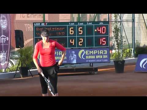 EMPIRE Slovak Open 2014: Yuliya BEYGELZIMER (UKR) - Lenka JURIKOVA (SVK)  6-4, 6-2