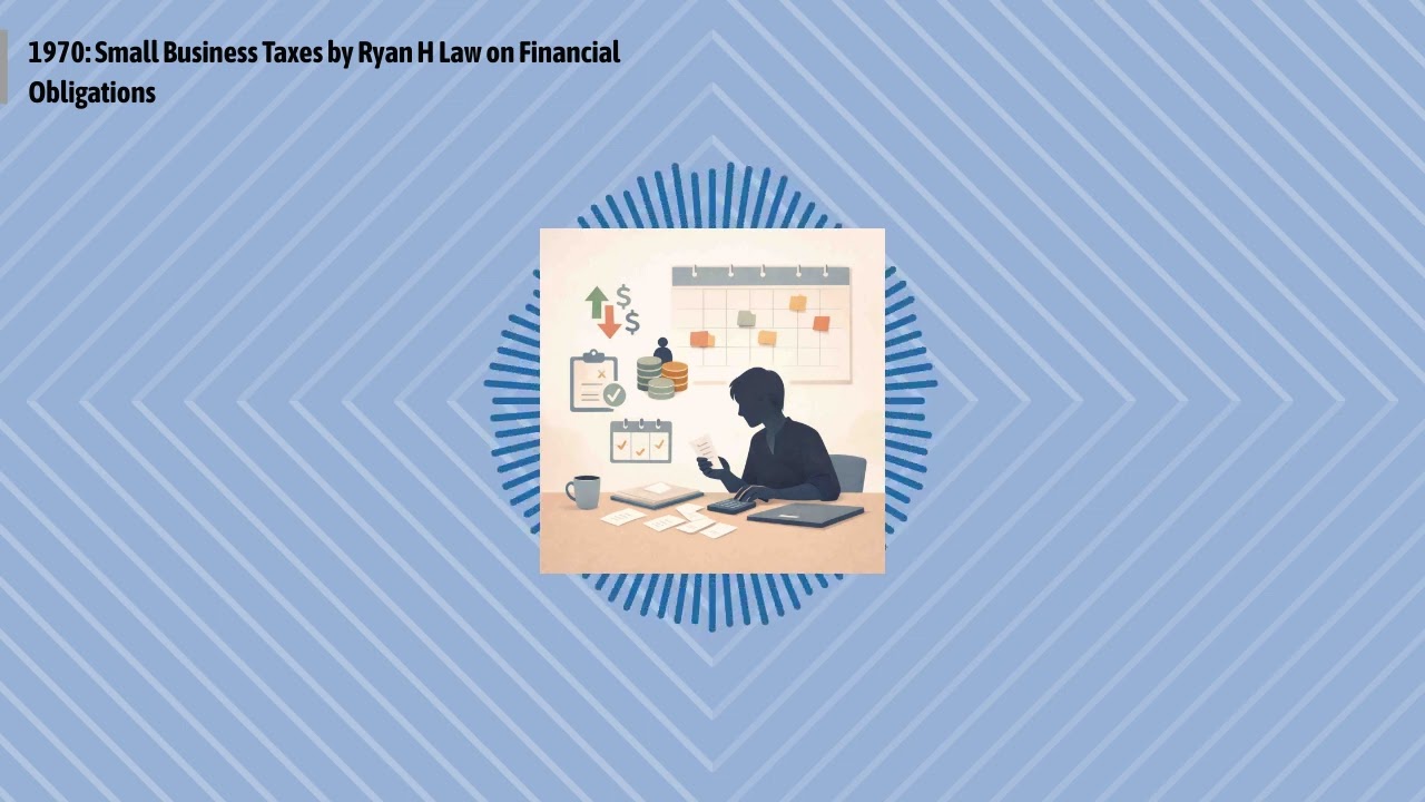 1970: Small Business Taxes by Ryan H Law on Financial Obligations | Optimal Work Daily - Career,...