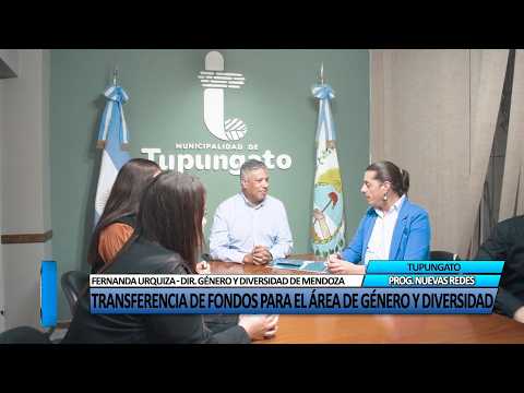 Tupungato recibió fondos provinciales para fortalecer la asistencia del Área de Género y Diversidad