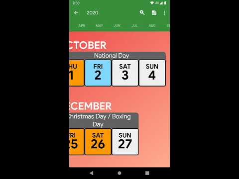 Nigeria Calendar 2024 for Android - Free App Download