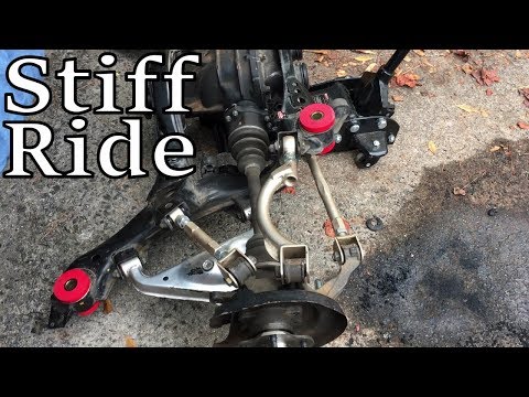 Energy Suspension Rear Subframe Bushing Install Part 3 Final - LS1 240sx (S14) Drift Build (EP 25)