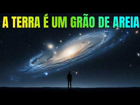 O REAL TAMANHO do UNIVERSO e a INSIGNIFICÂNCIA do PLANETA TERRA - Com som de chuva para dormir