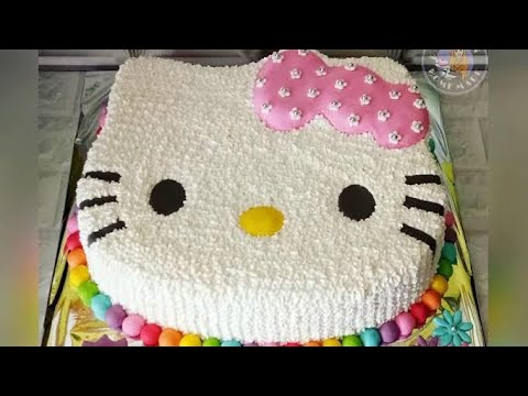 Ice Kitty cake pineapple fla#foryou #birthdaycake #chefnazim#🪆🪆🪆🪆🪆🪆