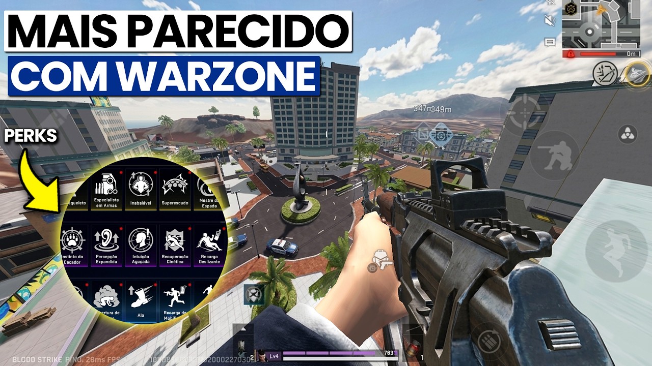 O BLOODSTRIKE VIROU O WARZONE MOBILE AINDA MAIS! NOVAS PERKS e NOVO EVENTO!