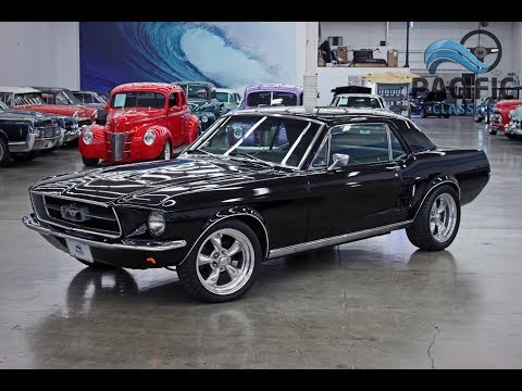 1967 Ford Mustang Black 5 speed