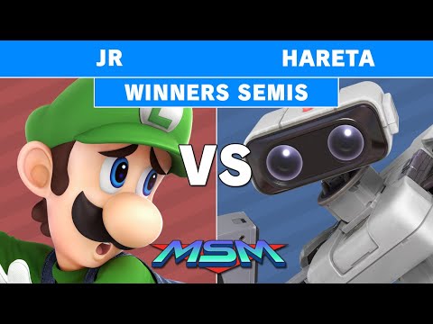 MSM Online 15 - CV | JR (Luigi) Vs Hareta (ROB) Winners Semis - Smash Ultimate