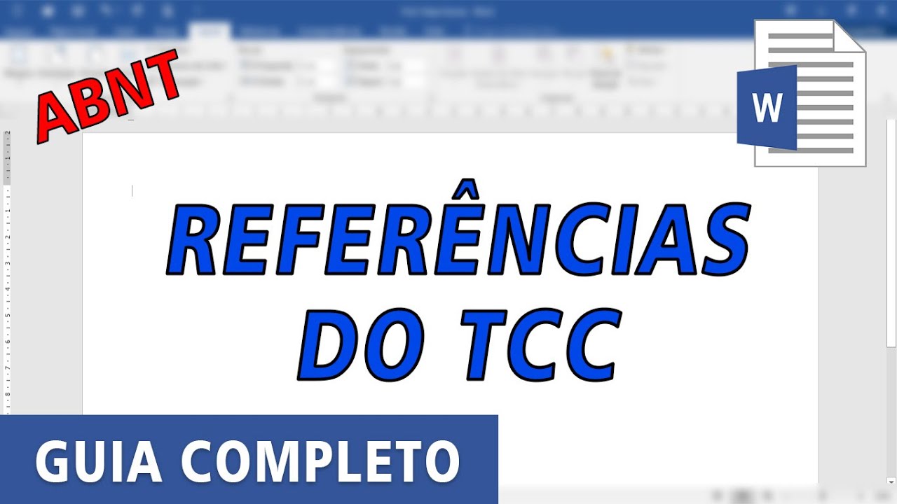 ABNT - Como fazer as Referências do TCC (ATUALIZADO 2024)