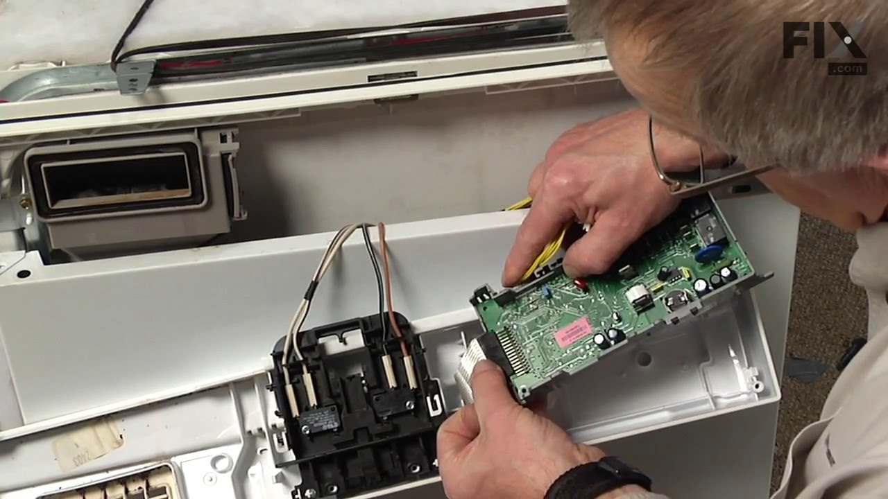 Replacing your KitchenAid Dishwasher Electronic Control Board