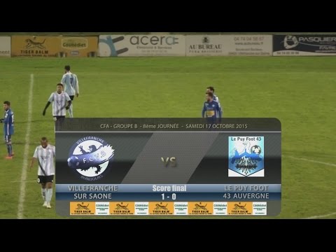 Foot -  FCVB Villefranche /  LE PUY - 17 10 2015