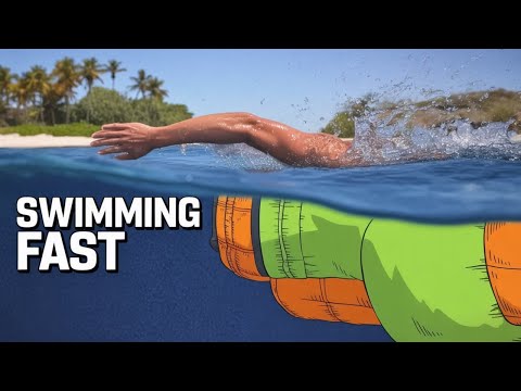 My Swimming Video with an Epic Beach View