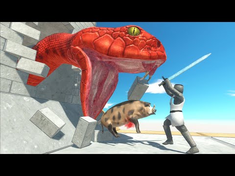 The Giant Oboa Trap - Animal Revolt Battle Simulator