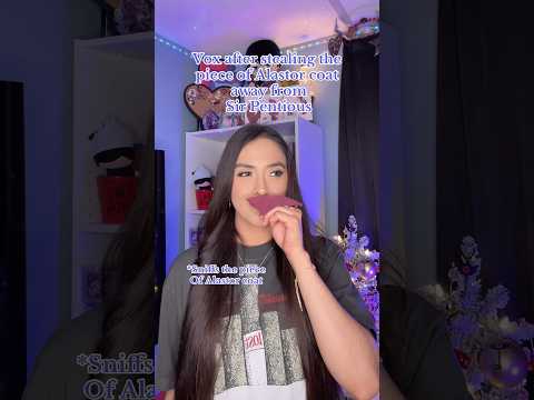 Vox sniffs it on the daily #hazbinhotelseason2 #hellaverse #vox #voxhazbinhotel #hazbinhotel