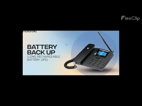 Téléphone Motorola FW200L - Téléphone sans fil - Carte SIM