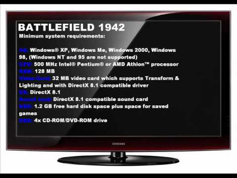 download lagu mp3 mp4 Battlefield 1942 System Requirements, download lagu Battlefield 1942 System Requirements gratis, unduh video klip Battlefield 1942 System Requirements