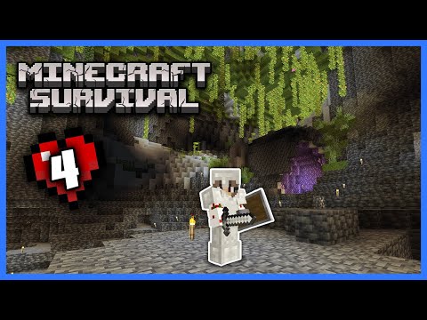 Melou - Uncover the World's COOLEST Cave and Face DEATH?! | Let's Play Minecraft Survival 1.19 Episode 4