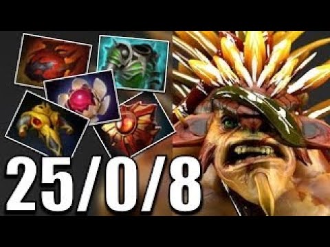 TB.w33 Super Crisp Bristleback with 6 items Gameplay