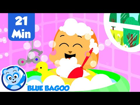 The Bath Song and More | Blue Bagoo Kids Songs Compilation