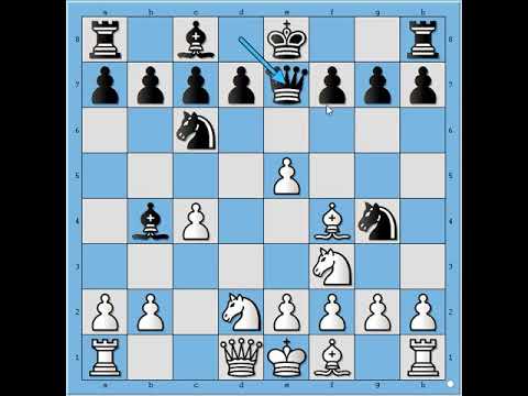 Trik kako matirati protivnika  ugušenim matom ■ HENRICKSEN vs PEDERSEN # 1667