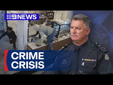 Victoria’s crime rate is at an all-time high | 9 News Australia