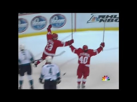 2007 Playoffs: SJ @ Det - Game 2 Highlights