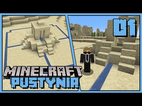 Pustynia Minecraft 01 - nowy świat i nowa przygoda na pustyni | Minecraft Survival