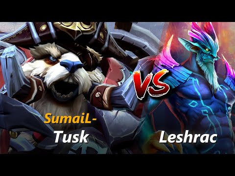 SumaiL- mid Tusk vs Leshrac | First 10 minutes