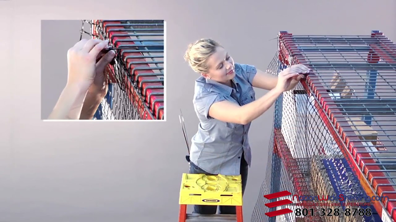 Pallet Rack Safety Netting Solutions | Material Handling USA | 800-326-4403