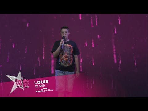 Louis 12 ans - Swiss Voice Tour 2022, Bassin centre Conthey