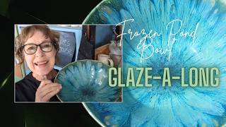 Frozen Pond Glaze-Along 🌿 Spectrum Holly Green & Texture Kiwi Fruit Bowl
