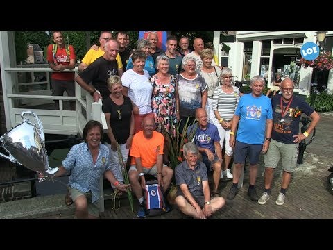 Fotomoment 4-daagse wandelaars gemeente Elburg - LOE TV Elburg