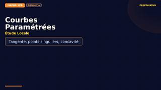 Courbes paramétrées — Étude et tracé