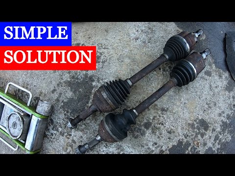 EASY Axle Shaft REMOVAL for Trailblazer, Envoy, Ascender, 9-7X, and Rainier