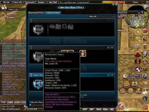 Dagon set collection done - Atlantica Online Valofe