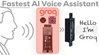 This ESP32 AI Voice Assistant Responds in 2 Seconds! (Groq is INSANE)