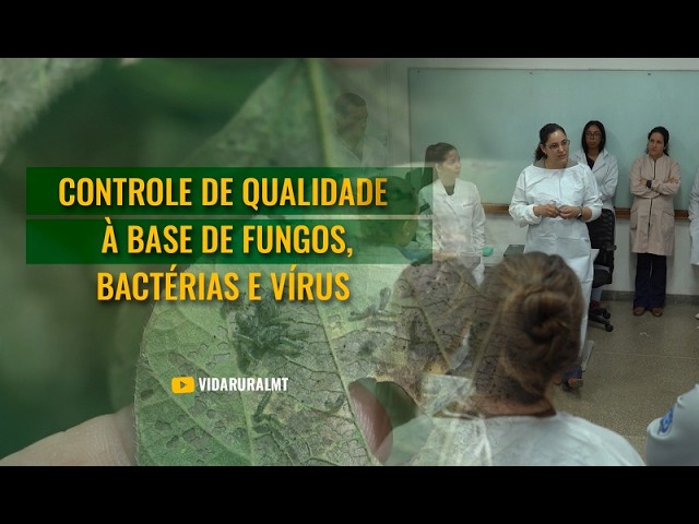 CONTROLE DE QUALIDADE À BASE DE FUNGOS, BACTÉRIAS E VÍRUS
