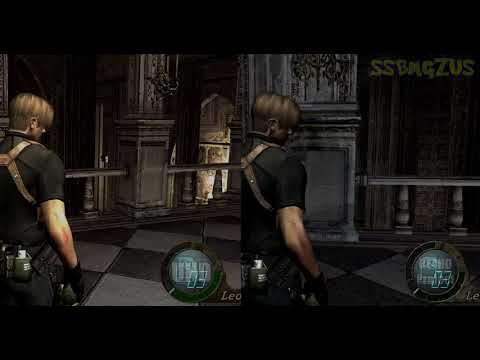 Resident Evil 4 Ultimate HD Edition PC | Castle Comparison 6 | UHD vs RE4HD Project (WIP)