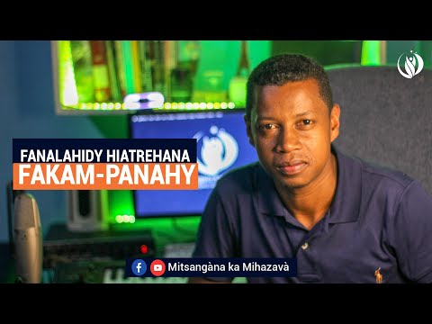 FANALAHIDY HIATREHANA FAKAM PANAHY