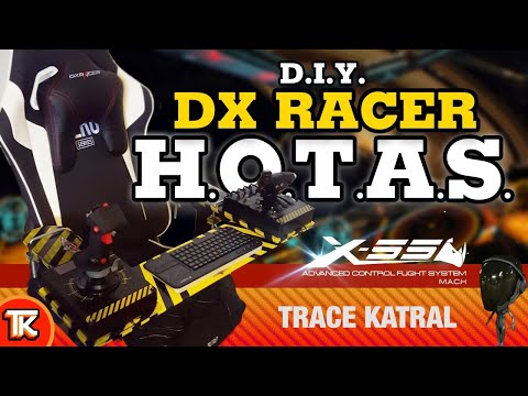 HOTAS on a DX Racer