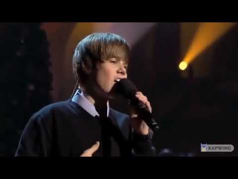 Justin Bieber - Someday at Christmas (live)