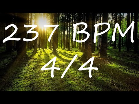 237 BPM 4/4 Claves Metronome