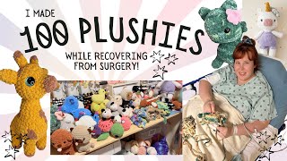 I Crocheted 100 Items in the Hospital?! 😮‍💨 - This Month's Makes