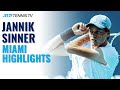 Jannik Sinner: Brilliant Shots & Best Moments | Miami 2021