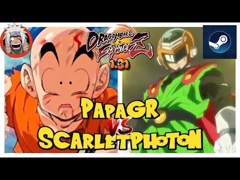 DBFZ PapaGR vs Scarlet Photon - Amazing Fights! - Ver 1.31