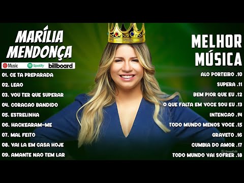 Marília Mendonça   Os Sucessos da Rainha  TOP 18 SÓ AS MELHORES   Músicas Mais Tocadas 2026