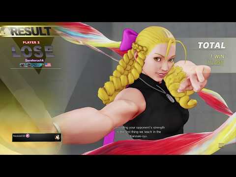 Street Fighter V AE - Karin vs. Kolin