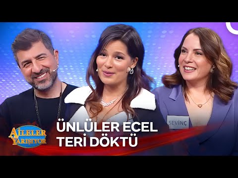 Ünlülerin Yarışmada Farklı Yüzlerini Gördük :) | Aileler Yarışıyor