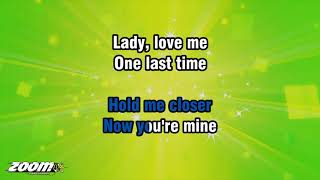 George Benson - Lady Love Me One More Time - Karaoke Version from Zoom Karaoke