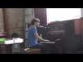 Dan Lyth performing Earth Broke Its Vow at Triassic Tusk Launch Party