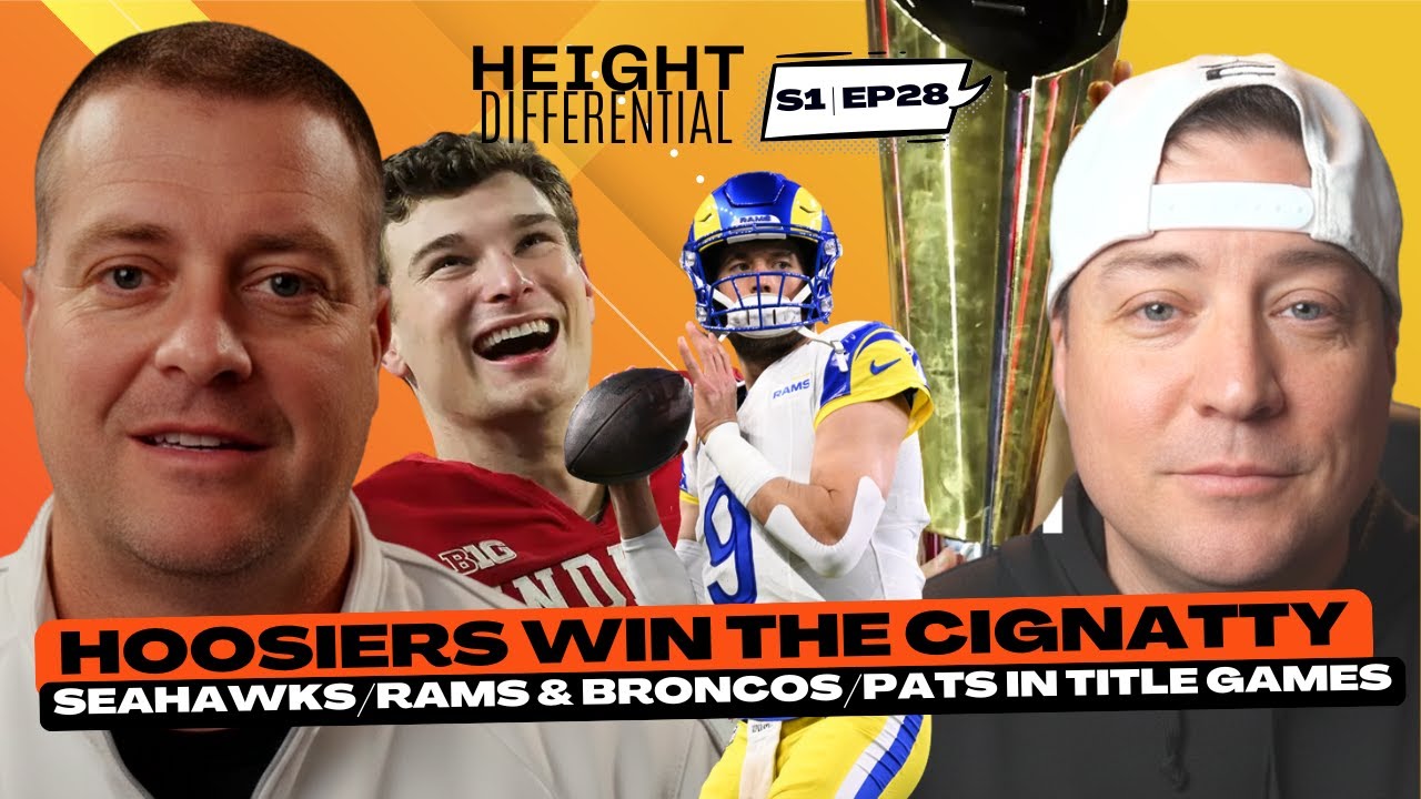 Indiana indiana Wins the National Championship & NFL Conference Championship Previews