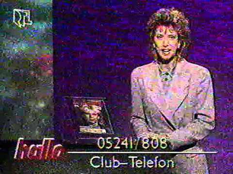 Ansage mit Werbung für Hallo RTL Club (I), RTLplus 21.10.1990